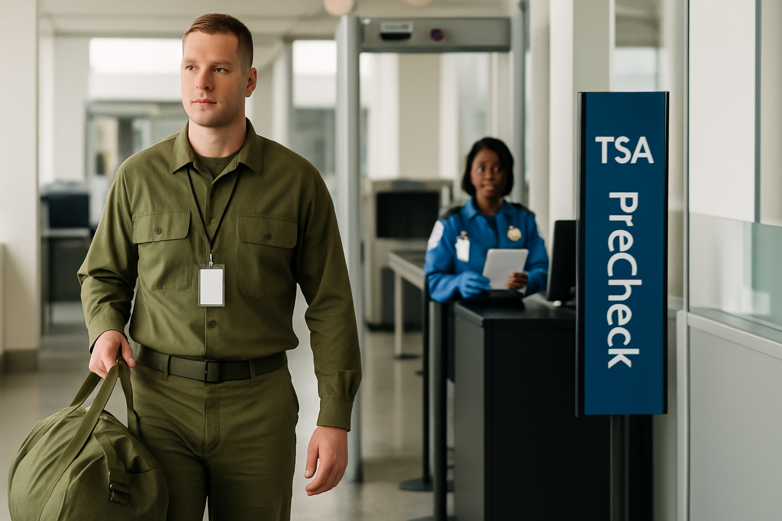 TSA PreCheck for Active Military and Veterans